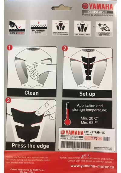 Yamaha Tenere 700 T7 Adventure Depo Tankpadi Bw3-Ftpad-00