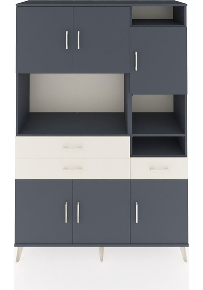 Hyperion Dolap 10 Raflı 3 Çekmeceli 6 Kapaklı 132x44x195 Antrasit-antrasit/aytaşı Antrasıt/aytası - Antrasıt Hyperion Dolap 10 Raflı 3 Çekmeceli 6 Kapaklı 132x44x195 Antrasit-antrasit/aytaşı Antrasıt/aytası - Antrasıt