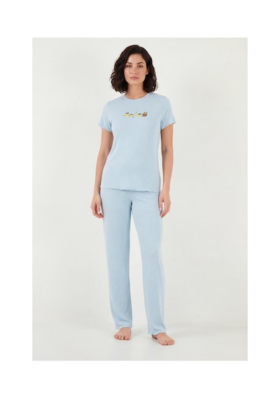 Lela Bayan Pijama Takımı 65770823 Mavi