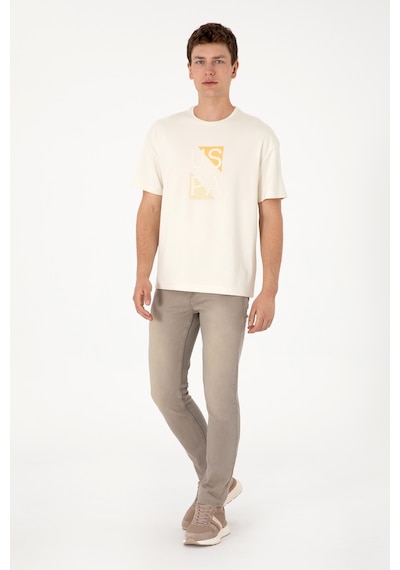 U.S. Polo Assn. Erkek Comfort Fit Krem Bisiklet Yaka Tişört 50299882-VR071 U.S. Polo Assn. Erkek Comfort Fit Krem Bisiklet Yaka Tişört 50299882-VR071