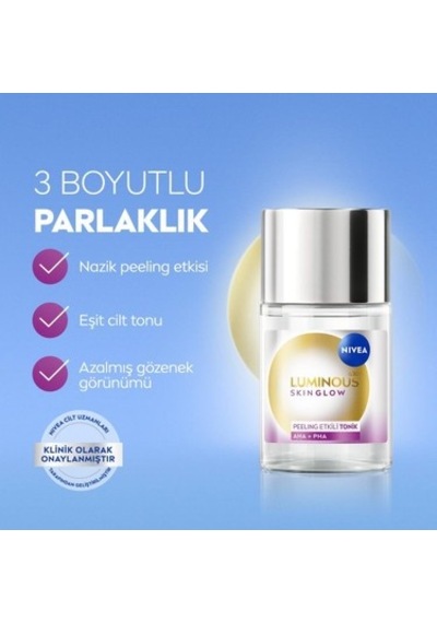 100 Ml Parlaklık Ve Eşit Cilt Tonu Sağlayan Tonik