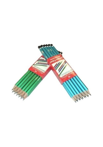 Faber-castell Kurşun Kalem Köşeli Mercanlı - 36 Adet