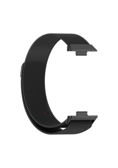 Huawei Watch Fit 3 Uyumlu Paslanmaz Hasır Örgü Metal Milano Kordon Strap