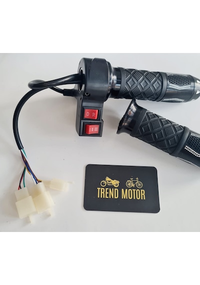 Gaz Kolu Takım 3 Vites İleri Geri Mod - Elektrikli Bisiklet Motor
