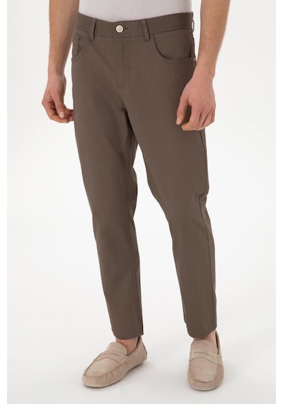 U.S. Polo Assn. U.s. Polo Assn Erkek Dokuma Pantolon 2098513 Vizon