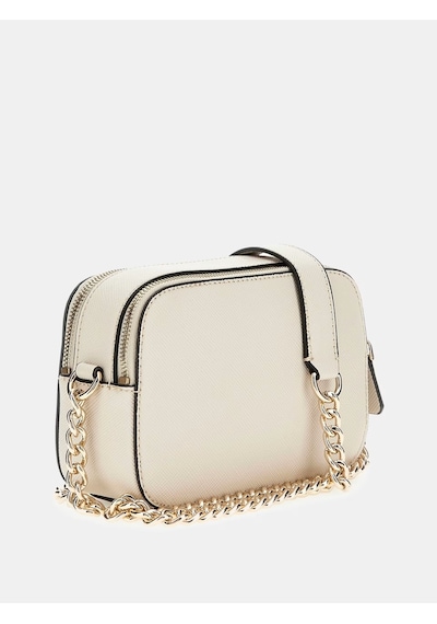 Guess Noelle Iı Camera Kadın Çapraz Askılı Çanta Hwzg9672140 Ekru
