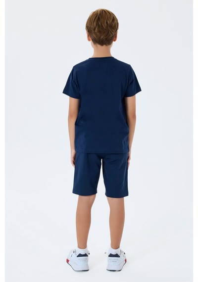 U.s. Polo Assn. Erkek Çocuk Lacivert Bermuda Takım Us2404-c-v2 Lacivert