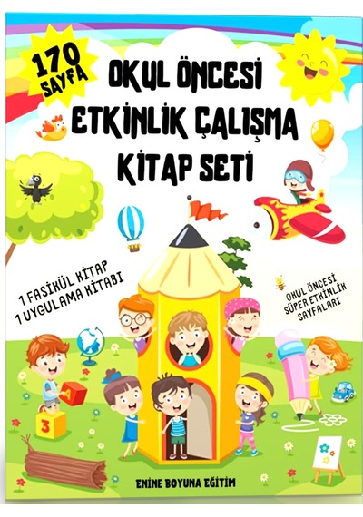 Okul Öncesi Etkinlik Çalışma Kitap Seti 2 Kitap