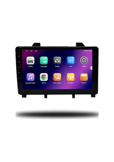 Carplayer Peugeot 5008 2009-2015 Uyumlu Android Multimedya Manuel Klima 4gb Ram 32gb Hafıza