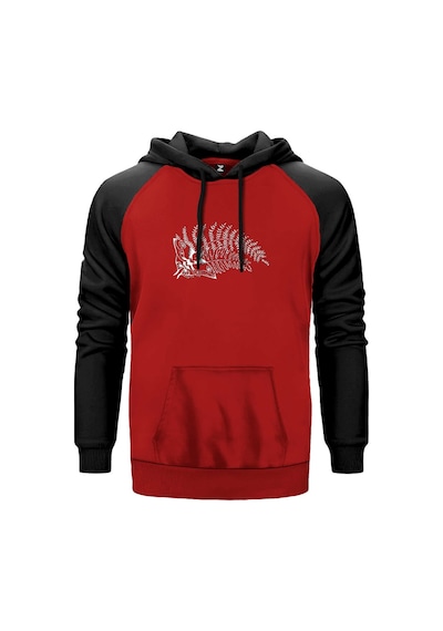 The Last Of Us Ellie Tattoo Kırmızı Renk Reglan Kol Sweatshirt Kırmızı