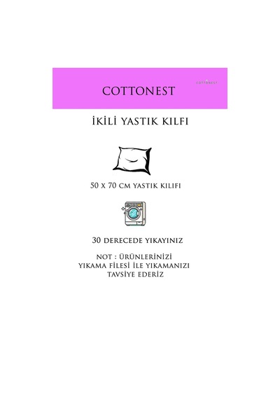 Örgü Desen Yastık Kılıfı 2 Adet Antrasit