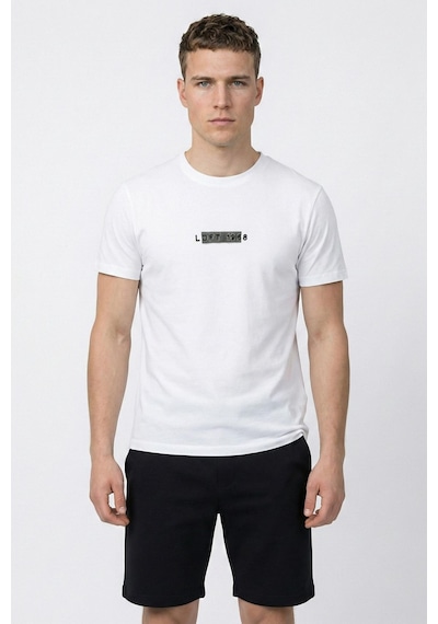 Loft Lf2042340 Erkek Kısa Kol T-shirt Beyaz