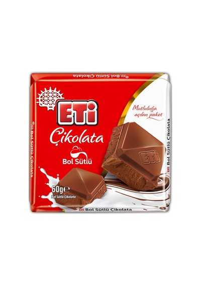 Eti Çikolata Bol Sütlü 60 G 6'li Avantaj Paketi Mıchu