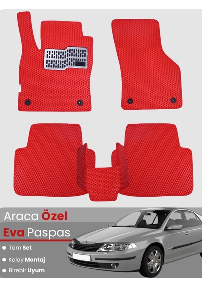 Renault Laguna 2 2001-2007 Uyumlu Eva Paspas Tam Set Oto Paspas,araca Özel 861