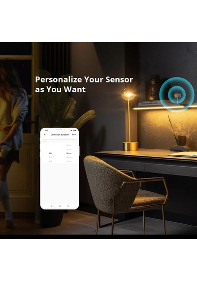 Sonoff Snzb 06p Zigbee İnsan Sensörü 5.8ghz Anahtar Hırsızlığa Karşı Güvenlik Dedektörü