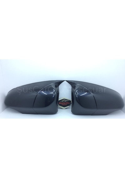 Toyota Uyumlu Yaris 2012-2015 Batman Yarasa Ayna Kapağı Piano Black Abs
