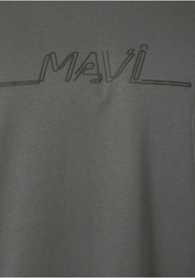 Mavi - Mavi Baskılı Antrasit Tişört 0613128-70088 Antrasit