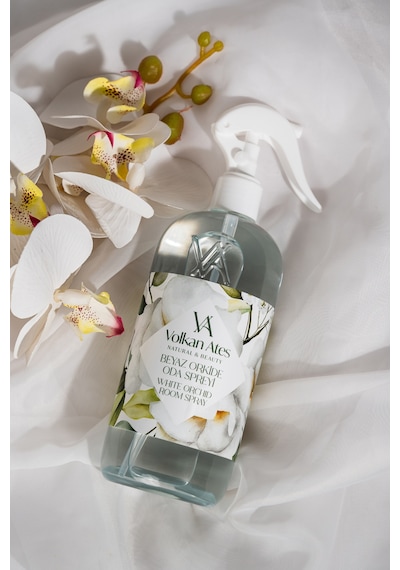 Volkan Ates Natural & Beauty Beyaz Orkide Kokulu Oda Spreyi Cam Şişe 400 Ml