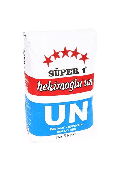 Hekimoğlu Un Buğday Unu 3 x 5 KG