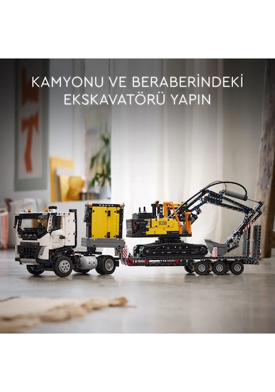 LEGO® Technic Volvo FMX Kamyon ve EC230 Elektrikli Ekskavatör 42175 -10 Yaş ve Üzeri Çocuklar için Yaratıcı Oyuncak Yapım Seti (2274 Parça)