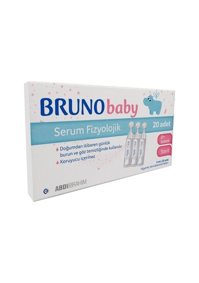 Bruno Baby Serum Fizyolojik 20 Flakon - Abdi İbrahim