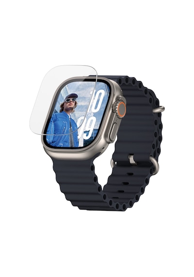 Apple Uyumlu Watch  2025 49mm Ultra Ultra 2 Ultra-wide Fit Full Body Çerçeveli Ekran Koruyucu