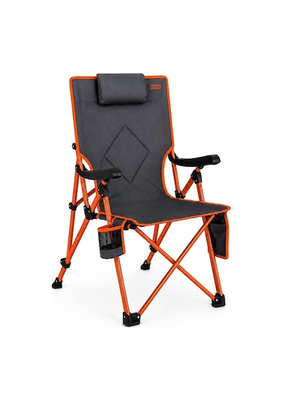 Madfox Flexlounge 3x Katlanabilir Kamp Sandalyesi Steel Ember Turuncu