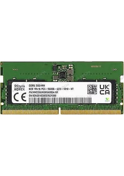 Sx Hynıx 8gb Ddr5 5600mhz Desktop Ram Hmcg66aggbua081n