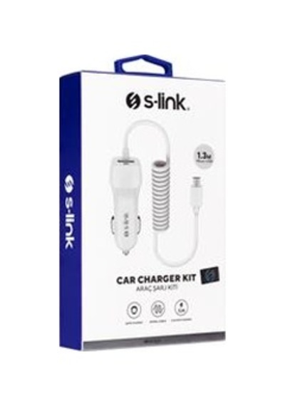 S-link Swapp Sw-c535 1 Usb + Micro Usb 12-24v 3.1a Kablolu Araç Şarj Cihazı Çoklu Renk