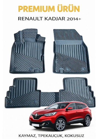 Renault Kadjar 2014 3D Oto Paspas