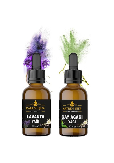 Katre-i Şifa Genital Bölge Temizleyici Lavanta Yağı 30 ML + Çay Ağacı Yağı 30 ML