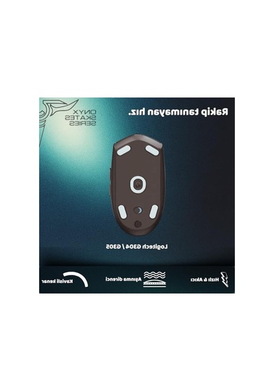 Klasse Onyx Mouse Skate Logitech G305 / G304 İle Uyumlu Skatez