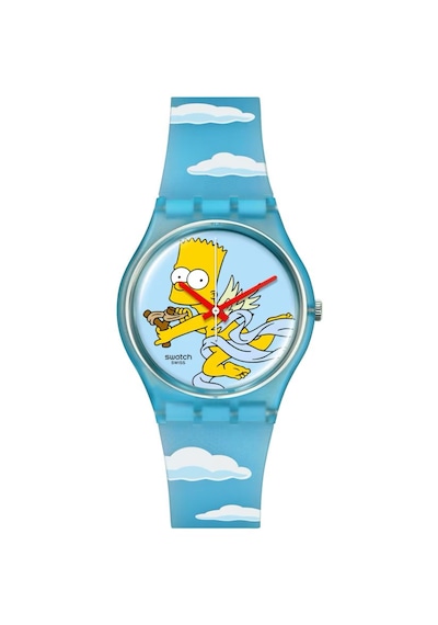 Swatch X Simpsons So28z115 Angel Bart Unisex Kol Saati