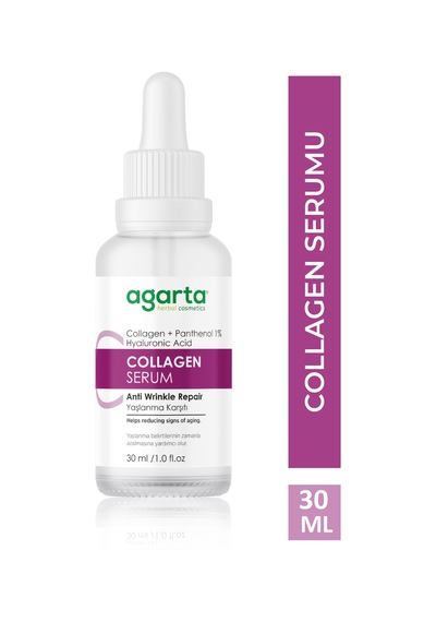 Agarta Yaşlanma ve Kırışıklık Karşıtı Anti-Aging Kolajen Serum 30 ML