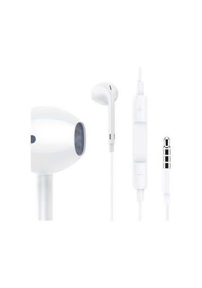 Jopus K50 Apple Uyumlu iPhone 6g\5g İle  Mikrofonlu Kulaklık Beyaz Diğer