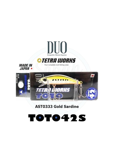 Duo Tetra Works Toto 42 Ast0333 Gold Sardine