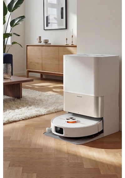 Homend Alex 50 Pro AI Destekli Akıllı Robot Süpürge 28000 PA Emiş Güçlü Beyaz