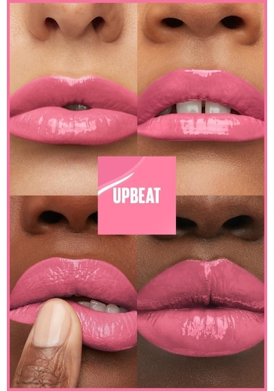 Maybelline New York Super Stay Vinyl Ink Uzun Süre Kalıcı Likit Parlak Ruj 155 Upbeat