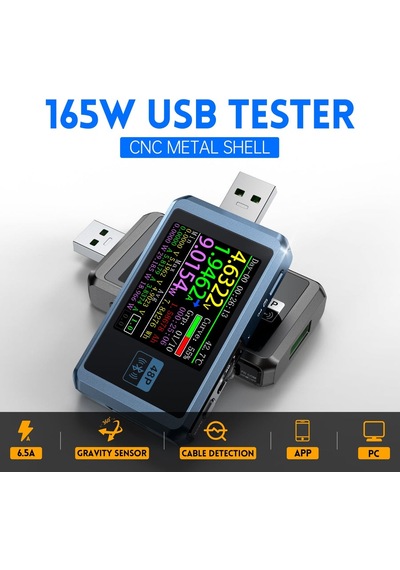Fnırsı Fnb48p 156w Usb Type-c Hızlı Şarj Test Cihazı