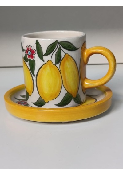 Lexroo El Yapımı Kupa Bardak 100ml Seramik Hand Made El Yapimi Çok Renkli