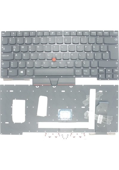 Lenovo Thinkpad 20ra 2rb 20t6 20t7 20ta 20tb 20y7 İle Uyumlu Notebook Klavye - Siyah - Tr