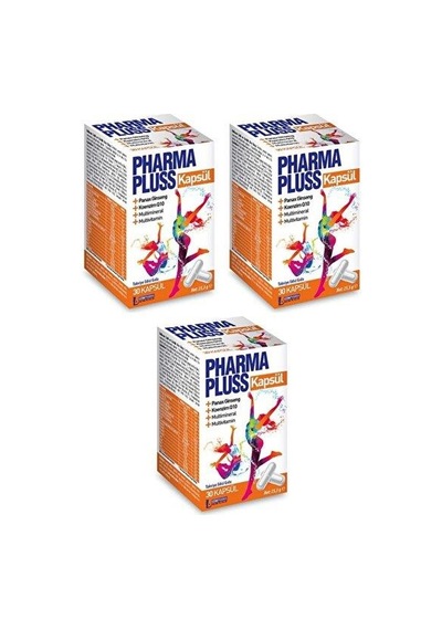 Ledapharma Pharma Pluss 30 Kapsül 3'Lü Paket