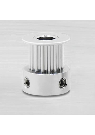 GT2 16 Diş Alüminyum Kasnak 5mm Delik Çapı 6mm Kayış Zamanlayıcı Doğrusal Hareket