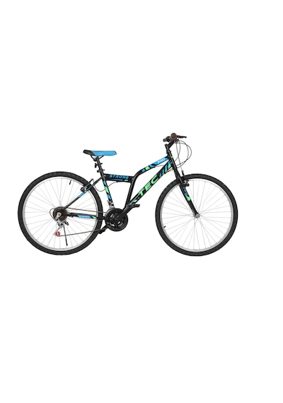 Bisiklet Strong 24" Jant 21 Vites Erkek Dağ Bisikleti Siyah - Mavi & Vitesli Bisiklet Mavi - Siyah