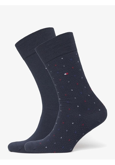 Tommy Hilfiger Th Men Sock 2p Structure Dot Erkek Beyaz Çorap - S701236311