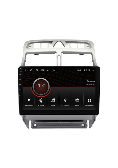 Peugeot 307 Android Multimedya Sistemi 2001-2008 Crv-4424xr