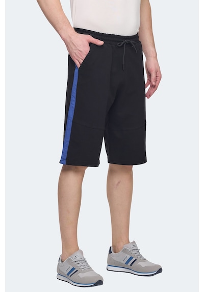Slazenger Polona I Erkek Cepli Kapri Siyah Şort Siyah