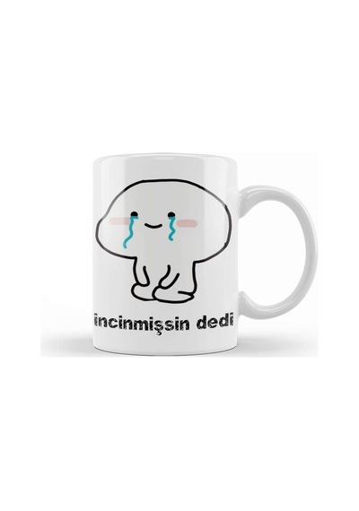Ne Dedi İncinmişsin Dedi Komik 02 Kupa Bardak Porselen Karışık