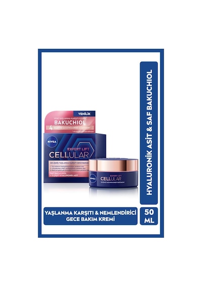 Cellular Bakuchiol Ve Nemlendirici Gece Bakım Kremi 50 Ml