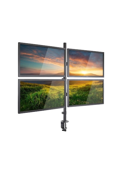 Ergoflex EF54 Steel Design 2 - 8 KG Quad Ekran Asansörlü 13'' - 27'' Monitör Standı